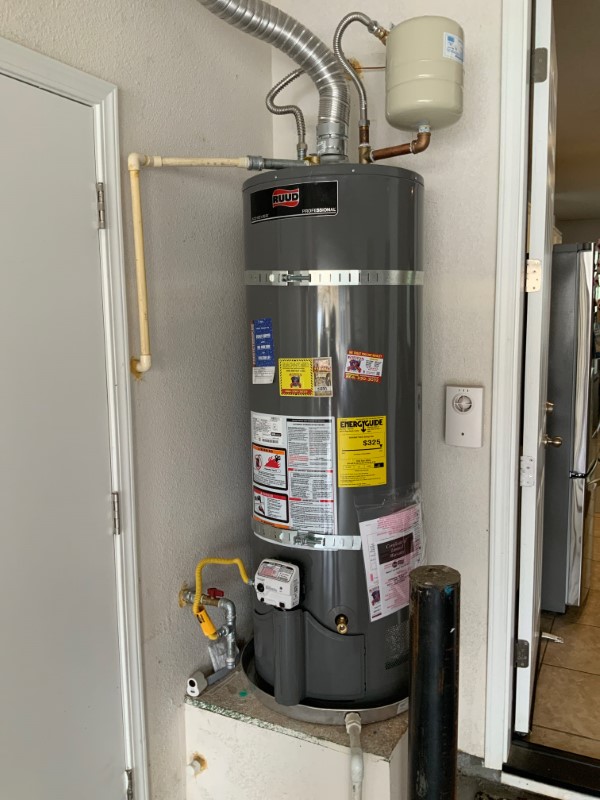 50 Gallon Water Heater Installation in Mountain House, CA