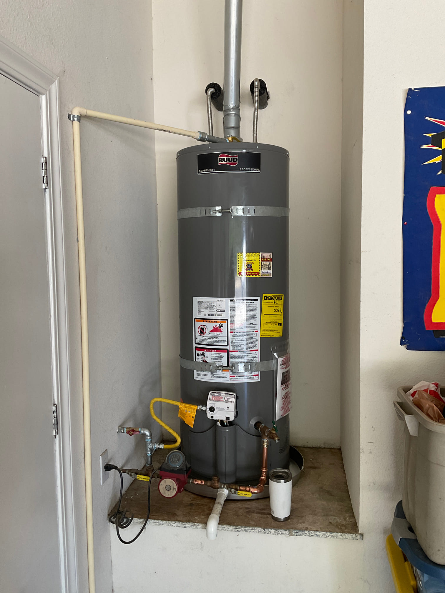 🔥 50-Gallon Water Heater Replacement in Manteca, CA 🚿