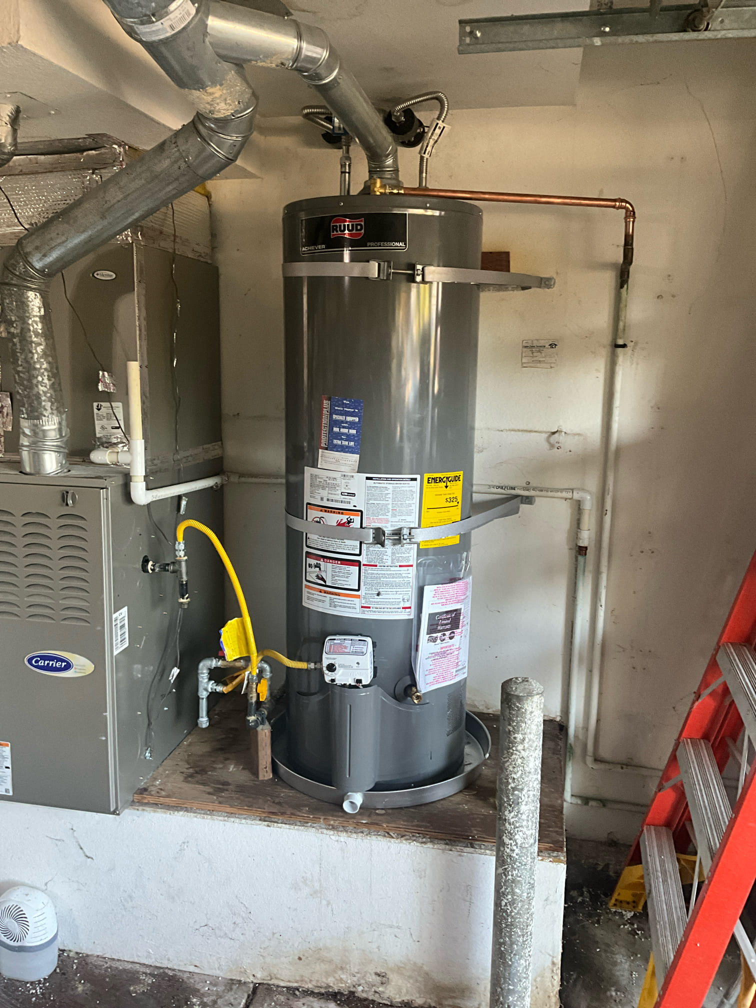 🔥 50-Gallon Water Heater Replacement – Tracy, CA 🔥