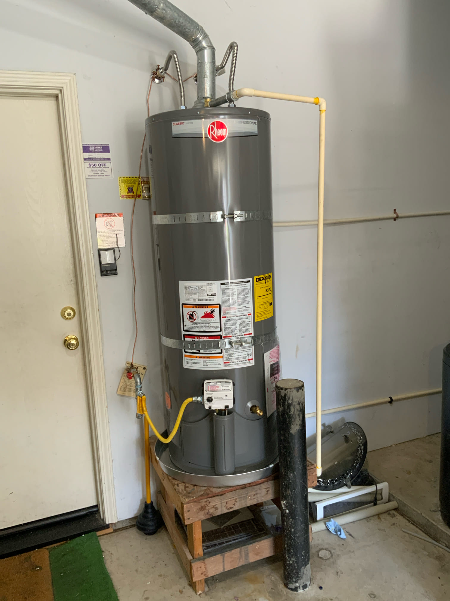 50-Gallon Water Heater Replacement with Code Upgrades – Manteca, CA