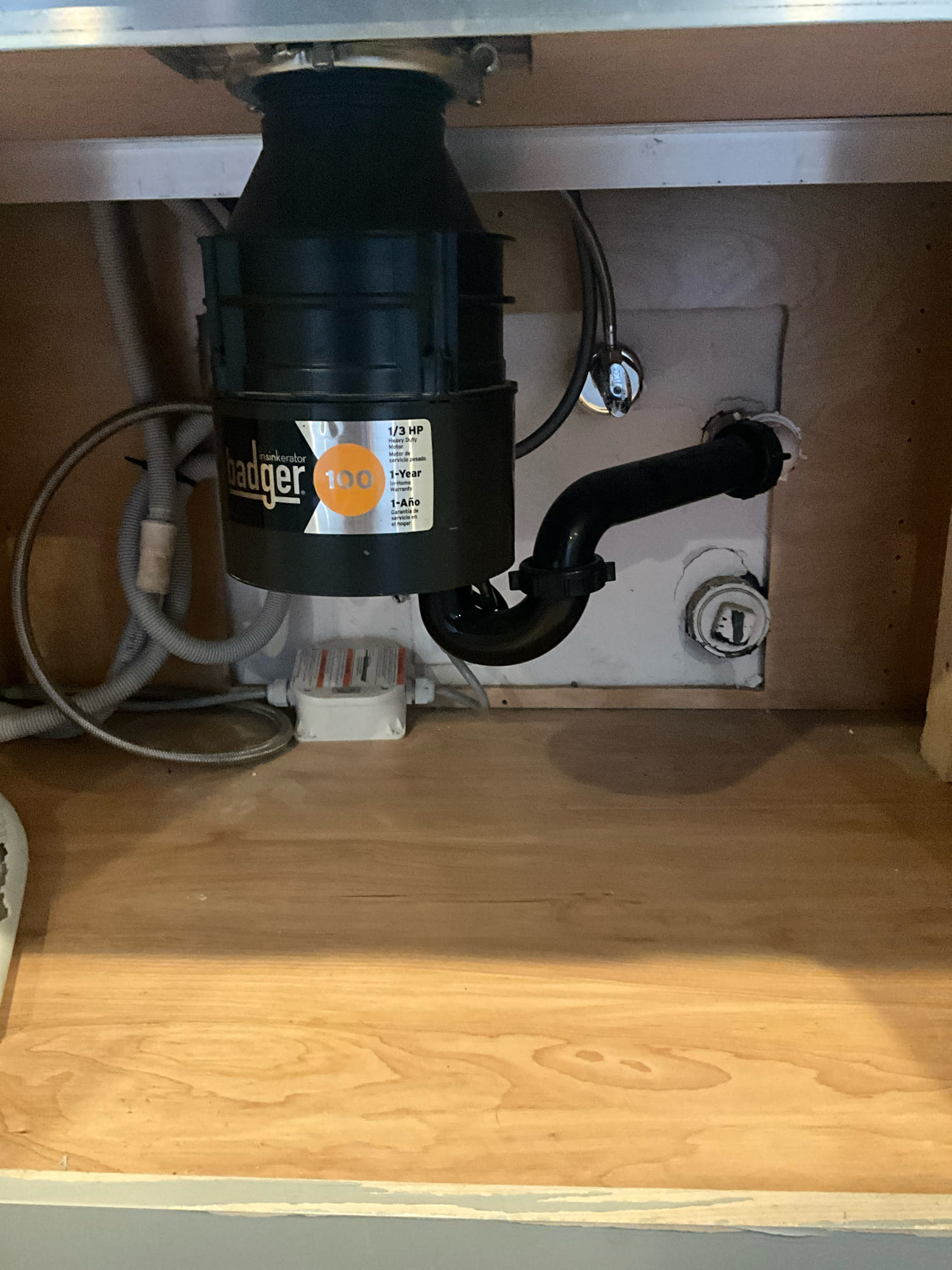 π§ Another Quick Fix by Knights Plumbing & Drain β Disposal Replacement in Stockton, CA!