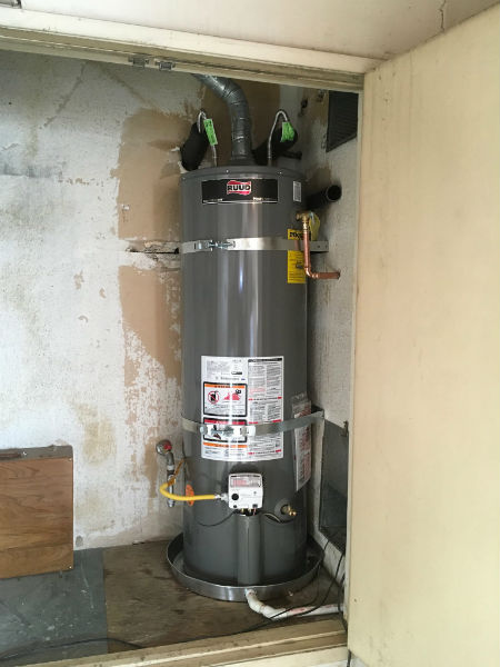 20 Year Old Water Heater Replacement in Tracy, CA