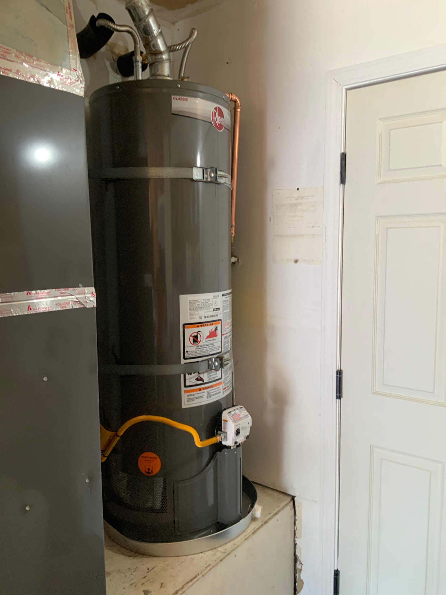 40 Gallon Water heater Swap in Manteca, CA