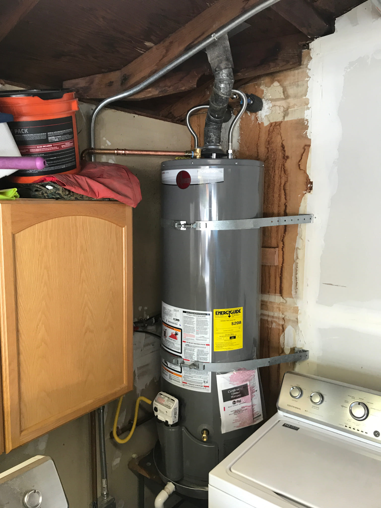 40-Gallon Water Heater Swap in Tracy, CA