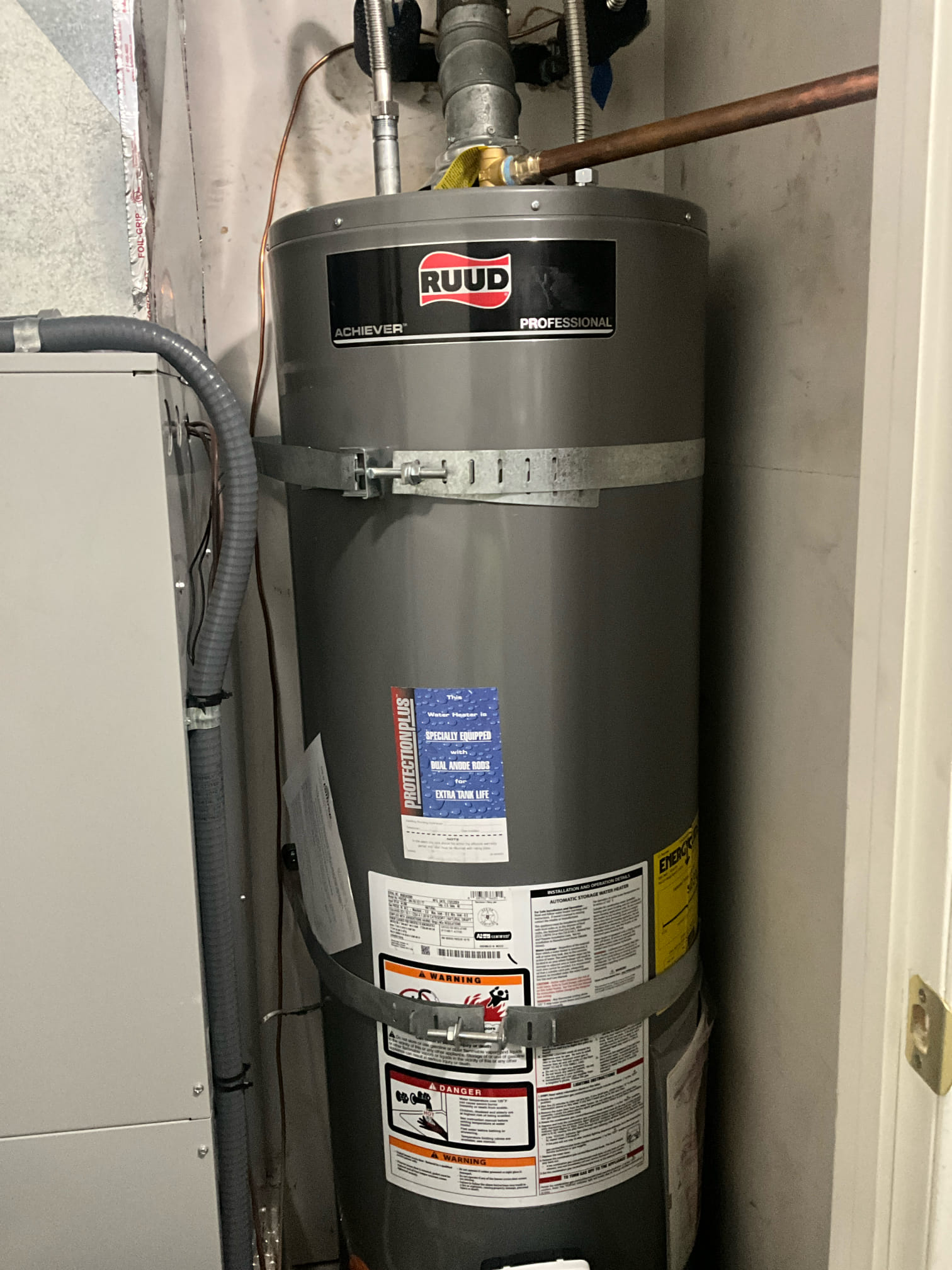 40-Gallon Water Heater Swap in Lathrop, CA