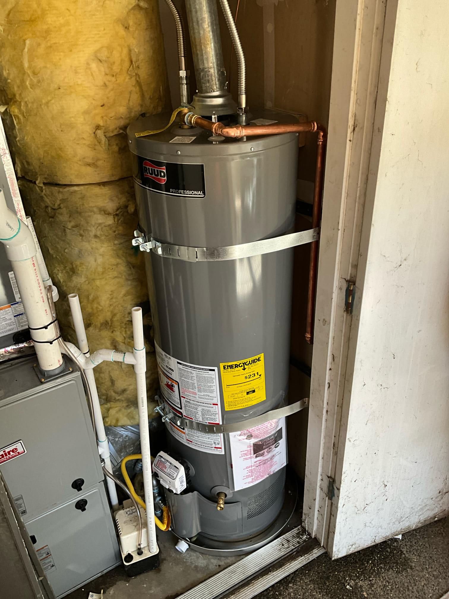 40-Gallon Water Heater Swap in Modesto, CA