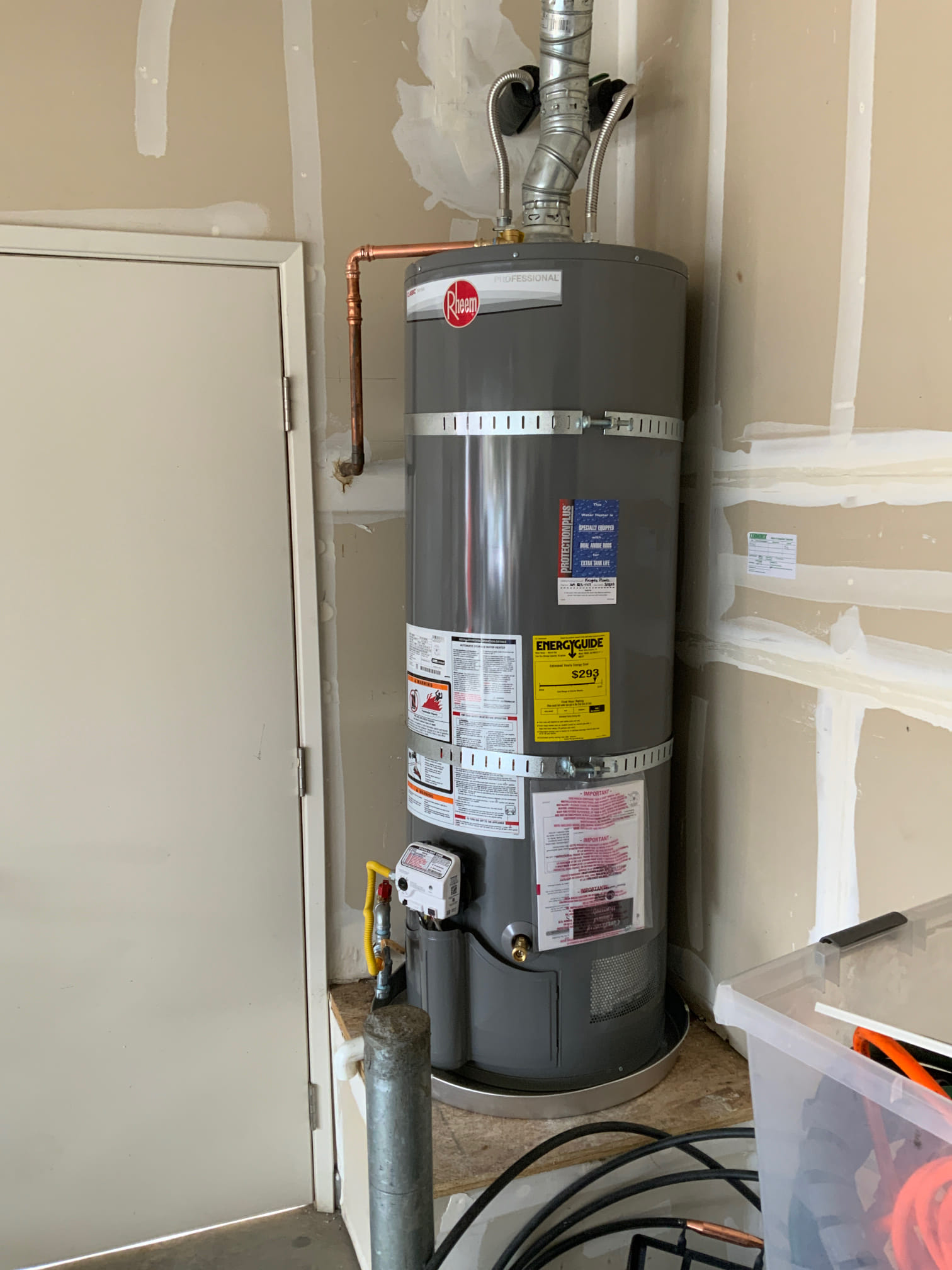 50-Gallon Water Heater and Garbage Disposal install in Lathrop, CA