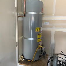 50-Gallon-Water-Heater-and-Garbage-Disposal-install-in-Lathrop-CA 0