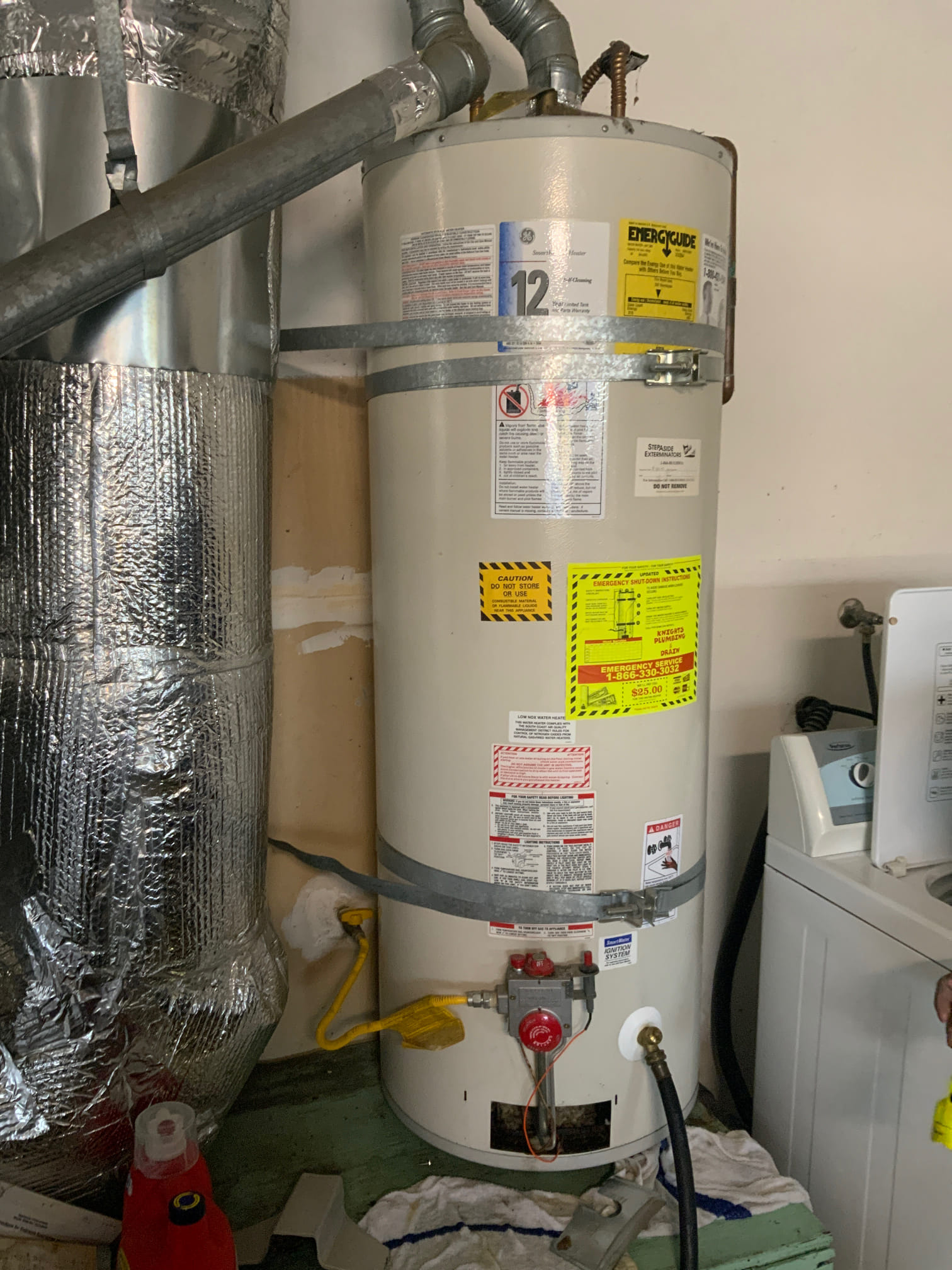 A 50 Gallon Water Heater Installation in Stockton, CA
