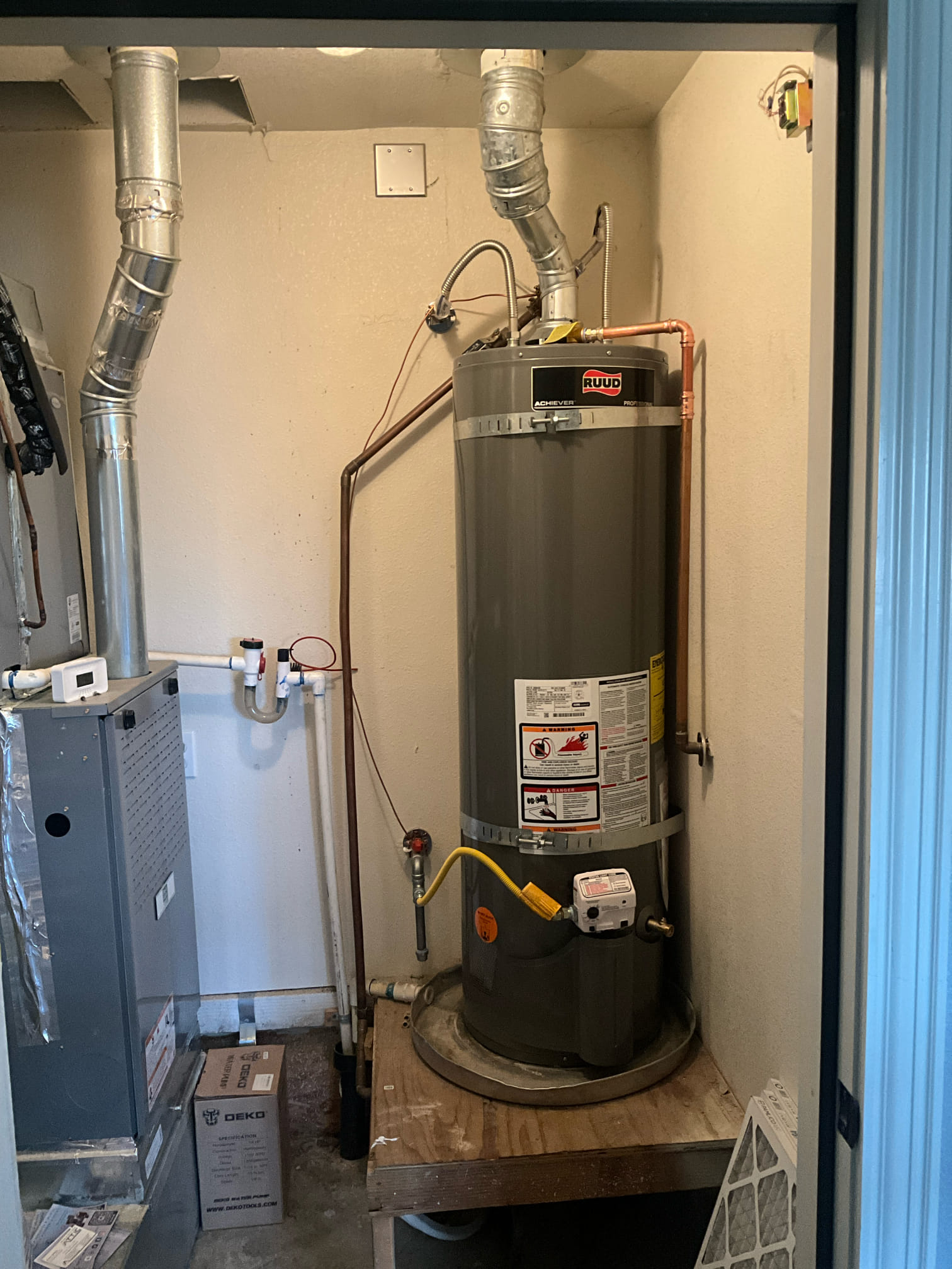 Another 50-Gallon Water Heater Installation in Tracy, CA