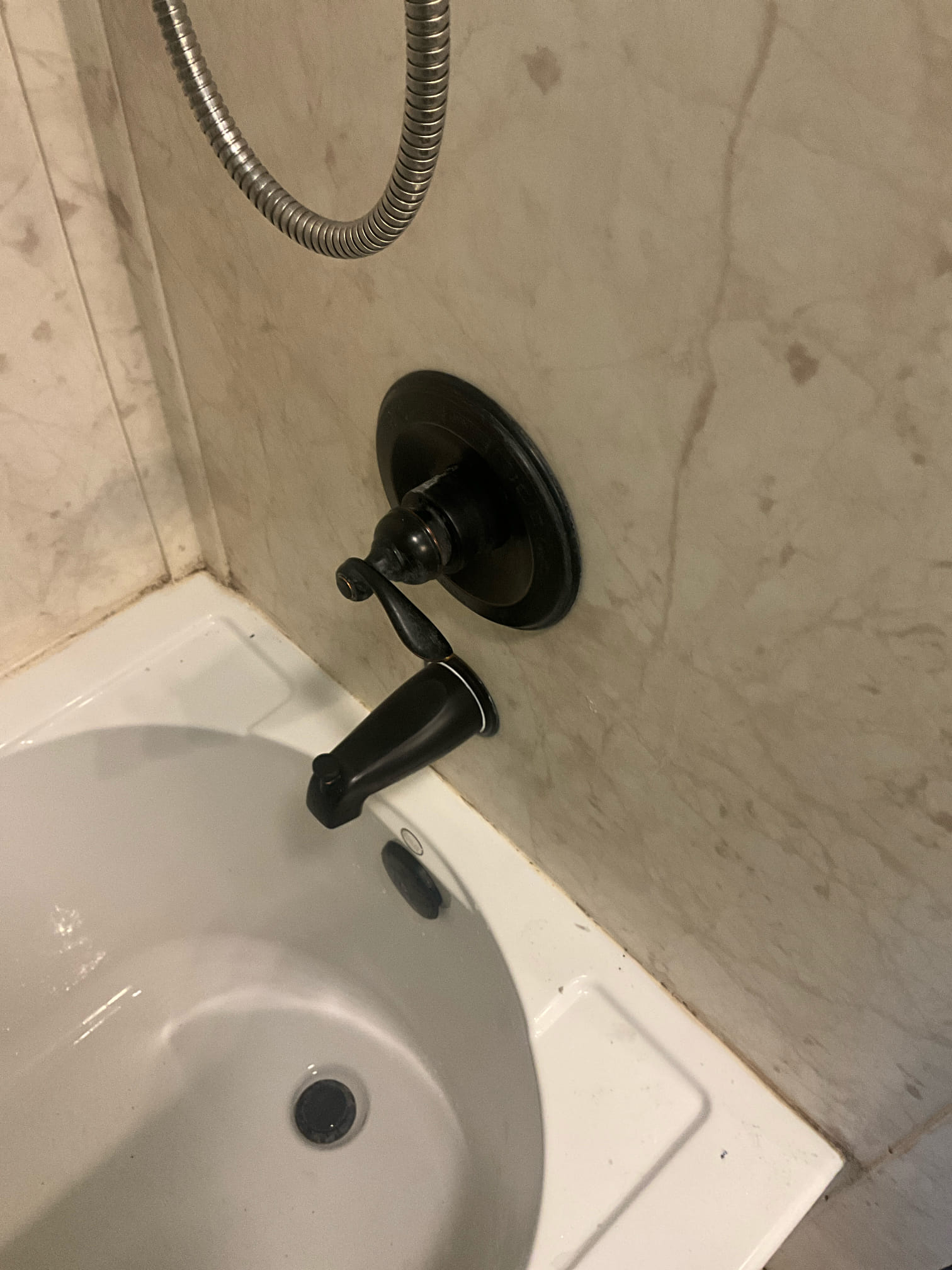 Customer supplied Tub Spout Installed in Manteca, CA