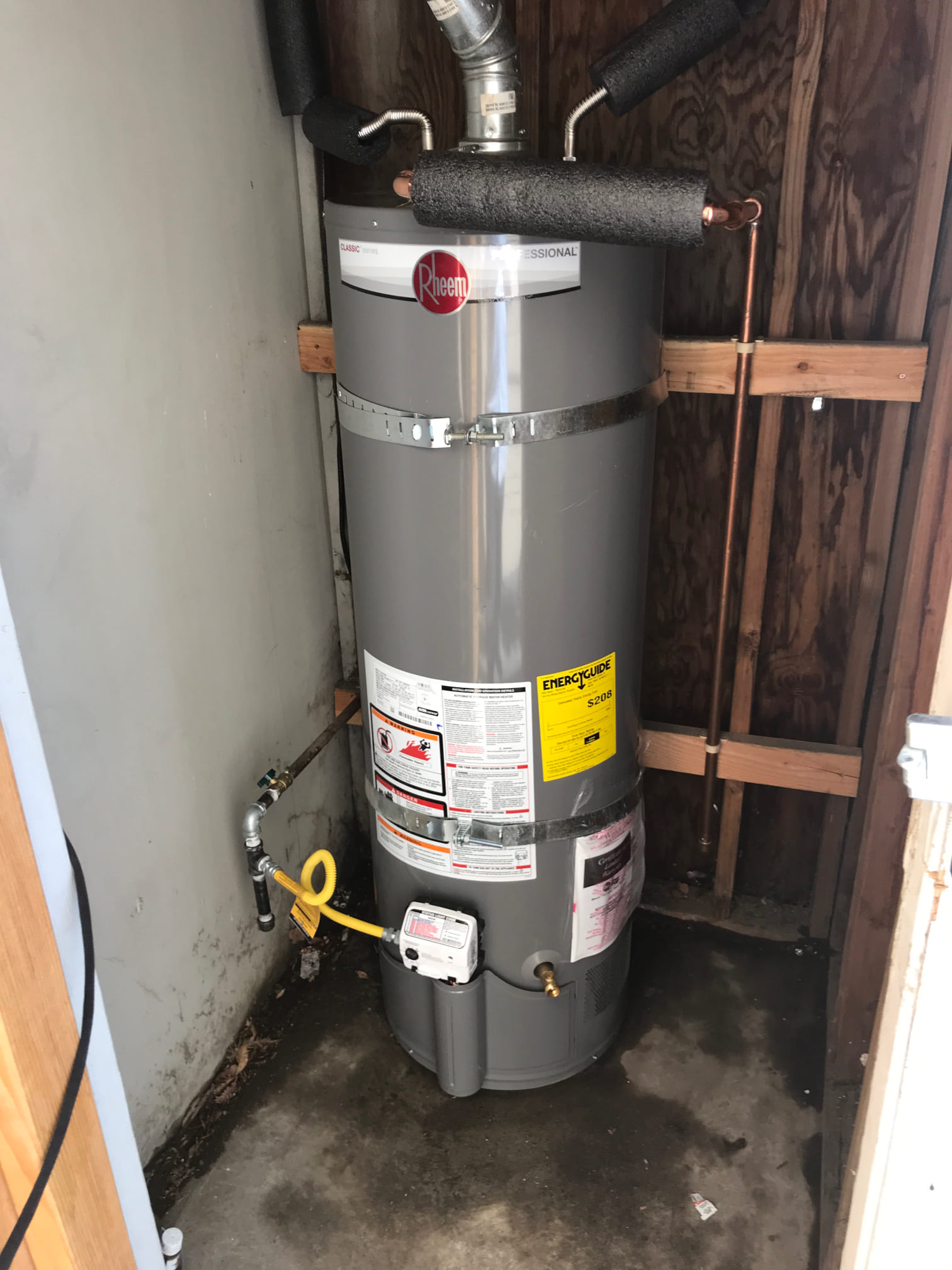 Hair Saloon Water Heater Replacement in Tracy, CA