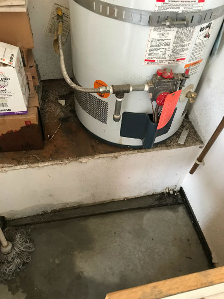 Leaking Water Heater Replacement in Manteca