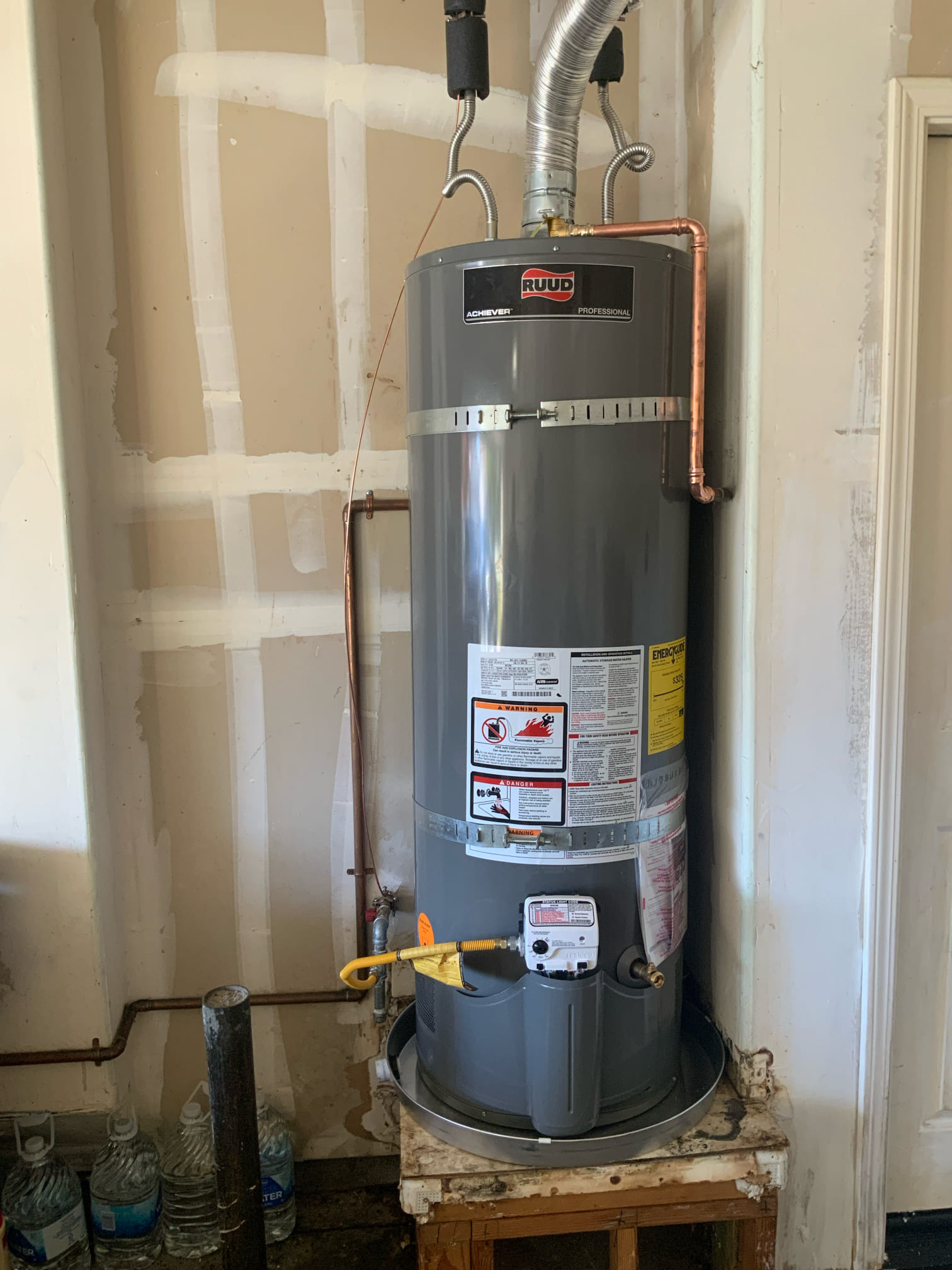 Leaking & Rusted 50-Gallon Water Heater Replaced in Stockton, CA