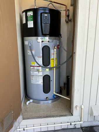 New Hybrid Water Heater Installation in Tracy, CA