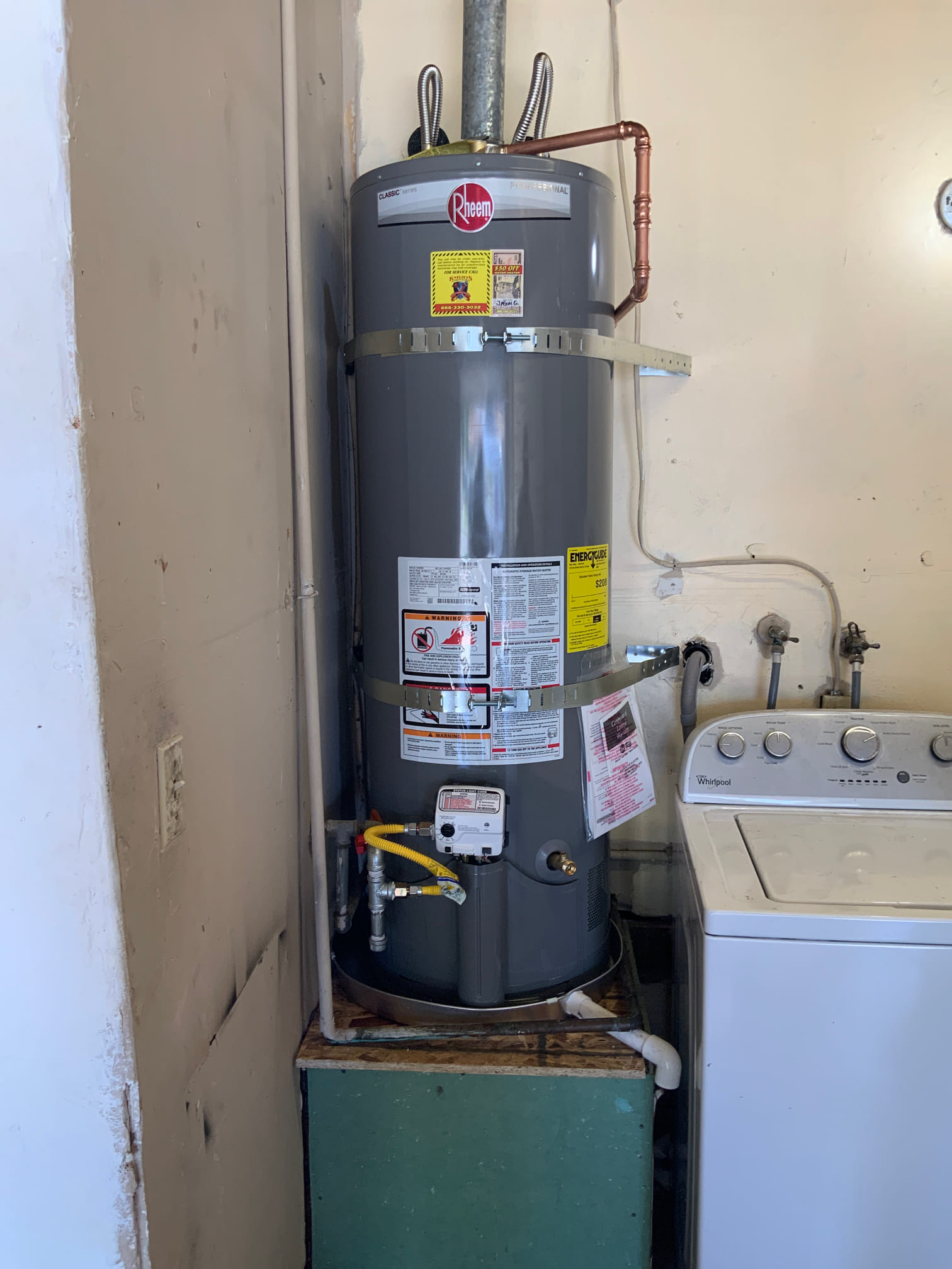Water heater replacement tracy california