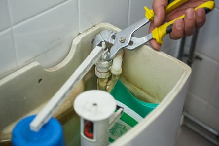 Clogged Toilet Repair